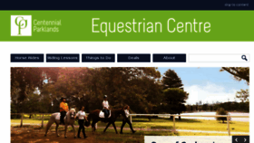 What Horseriding.sydney website looked like in 2018 (6 years ago)