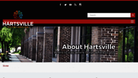 What Hartsvillesc.gov website looked like in 2018 (5 years ago)