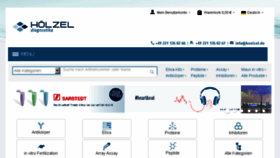 What Hoelzel-biotech.com website looked like in 2018 (5 years ago)