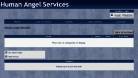 What Humanangelservices.activeboard.com website looked like in 2018 (5 years ago)