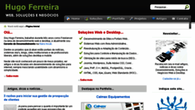 What Hcferreira.com.br website looked like in 2018 (5 years ago)