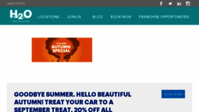 What H20carvaleting.com website looked like in 2018 (5 years ago)