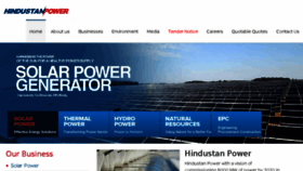 What Hindustanpowerprojects.com website looked like in 2018 (5 years ago)