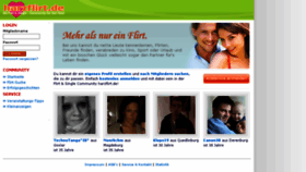 What Harzdating.de website looked like in 2018 (5 years ago)