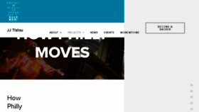 What Howphillymoves.org website looked like in 2018 (5 years ago)