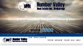 What Humbervalleyrealty.ca website looked like in 2018 (6 years ago)