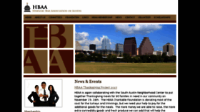 What Hispanicbaraustin.com website looked like in 2018 (5 years ago)