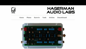 What Hagtech.com website looked like in 2018 (5 years ago)