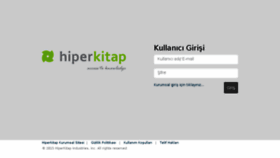 What Hiperkitap.com website looked like in 2018 (5 years ago)