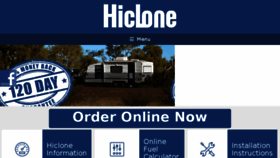 What Hicloneqld.com website looked like in 2018 (5 years ago)