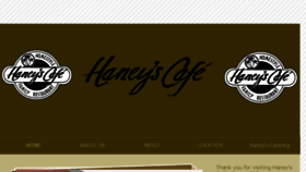 What Haneyscafefl.com website looked like in 2018 (5 years ago)