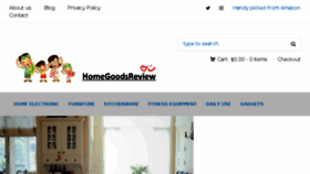 What Homegoodsreview.com website looked like in 2018 (5 years ago)