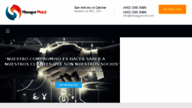 What Hesaguimold.com website looked like in 2018 (7 years ago)