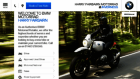 What Harryfairbairnmotorrad.co.uk website looked like in 2018 (5 years ago)