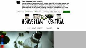 What Houseplantcentral.com website looked like in 2018 (5 years ago)