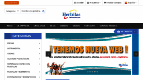What Herbitas.com website looked like in 2018 (5 years ago)