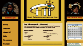What Hopitelecom.com website looked like in 2018 (5 years ago)