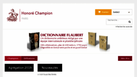 What Honorechampion.com website looked like in 2018 (5 years ago)