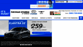 What Hugehyundai.com website looked like in 2018 (5 years ago)