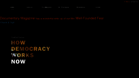 What Howdemocracyworksnow.com website looked like in 2018 (5 years ago)