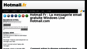 What Hotmail-fr.net website looked like in 2018 (5 years ago)