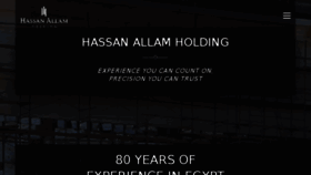What Hassanallam.com website looked like in 2018 (5 years ago)