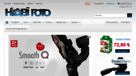 What Hobifoto.com website looked like in 2018 (5 years ago)