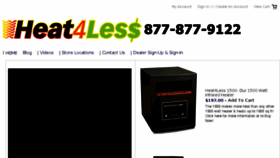What Heat4less.net website looked like in 2018 (5 years ago)