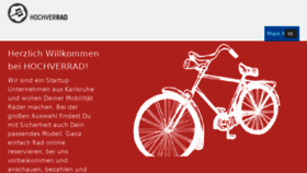 What Hochverrad.de website looked like in 2018 (5 years ago)