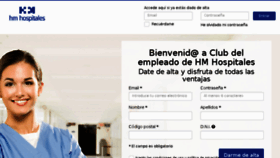 What Hmhospitales.contigomas.com website looked like in 2018 (5 years ago)