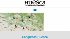 What Huescalamagiadeloscongresos.es website looked like in 2018 (5 years ago)