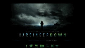What Harbingerdown.com website looked like in 2018 (5 years ago)