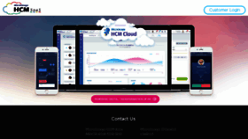 What Hcmsaas.com website looked like in 2018 (5 years ago)