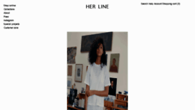 What Herthelabel.com website looked like in 2018 (5 years ago)
