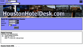 What Houstonhoteldesk.com website looked like in 2018 (5 years ago)