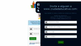 What Hugojbermudez.ciudadeducativa.com website looked like in 2018 (5 years ago)