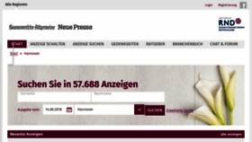 What Haz-trauer.de website looked like in 2018 (5 years ago)