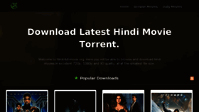 What Hindi-full-movie.org website looked like in 2018 (5 years ago)