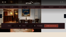 What Hotelotar.cz website looked like in 2018 (6 years ago)