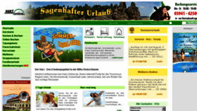 What Harz-online.de website looked like in 2018 (5 years ago)
