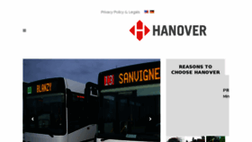 What Hanoverdisplays.com website looked like in 2018 (5 years ago)