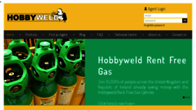 What Hobbyweld.co.uk website looked like in 2018 (5 years ago)