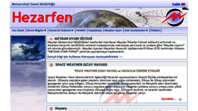 What Hezarfen.mgm.gov.tr website looked like in 2018 (5 years ago)