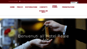 What Hotelristorantereale.it website looked like in 2018 (5 years ago)