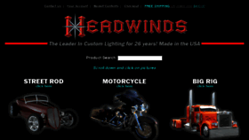What Headwinds.com website looked like in 2018 (5 years ago)