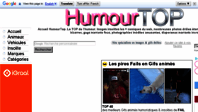 What Humourtop.com website looked like in 2018 (5 years ago)