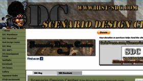 What Hist-sdc.com website looked like in 2018 (5 years ago)