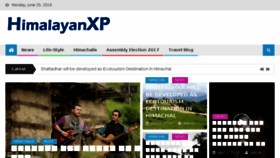 What Himalayanxp.com website looked like in 2018 (5 years ago)