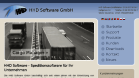 What Hhd.de website looked like in 2018 (5 years ago)