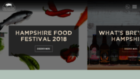 What Hampshirefare.co.uk website looked like in 2018 (5 years ago)